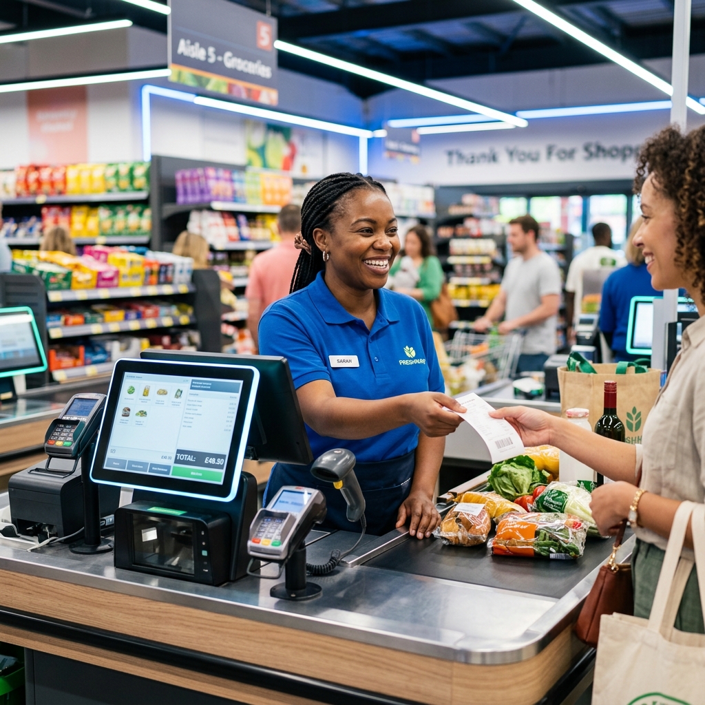 Fast Checkout & Instant SMS Receipts